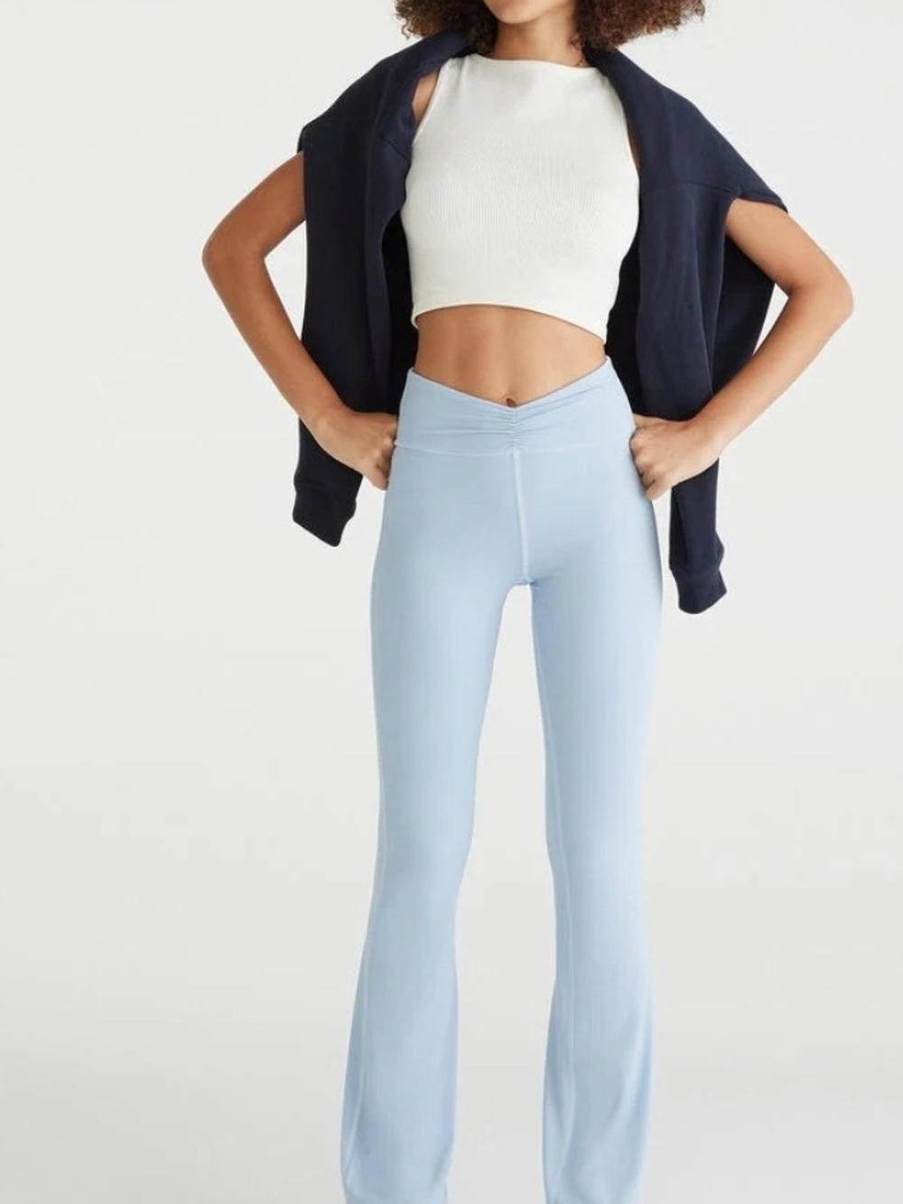Aéropostale Women's Yoga Activewear Flare Pants Pull-On Moisture Wicking S